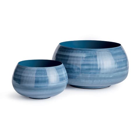 Andrey Decorative Low Bowls Set of 2