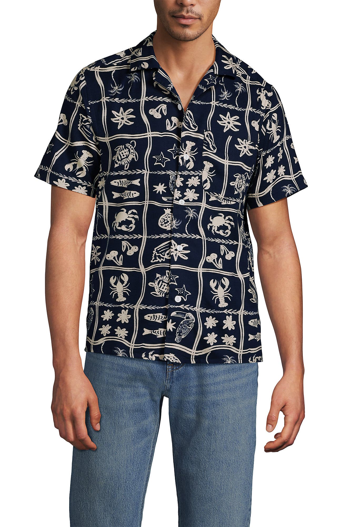 selected Deep Sea Navy/Fish