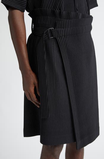 Homme Plissé Issey Miyake Pleats 2 Wrap Skirt | Nordstrom