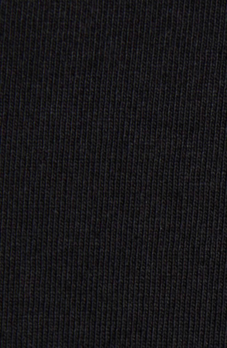 Bottega Veneta Face Embroidered Cotton Jersey T-Shirt, Alternate, color, 1010 Double Black