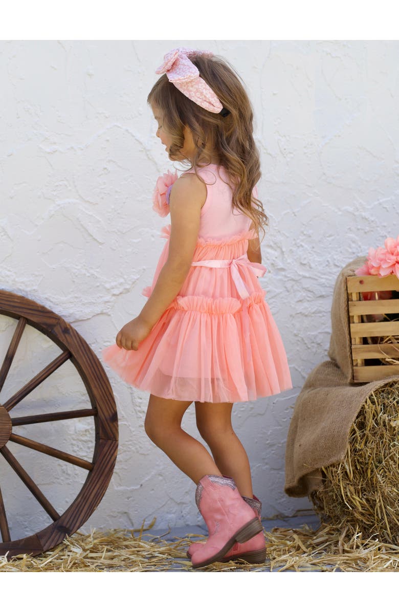 Mia Belle Girls Kids' Pinky Dream Tiered Tutu Dress, Alternate, color, 