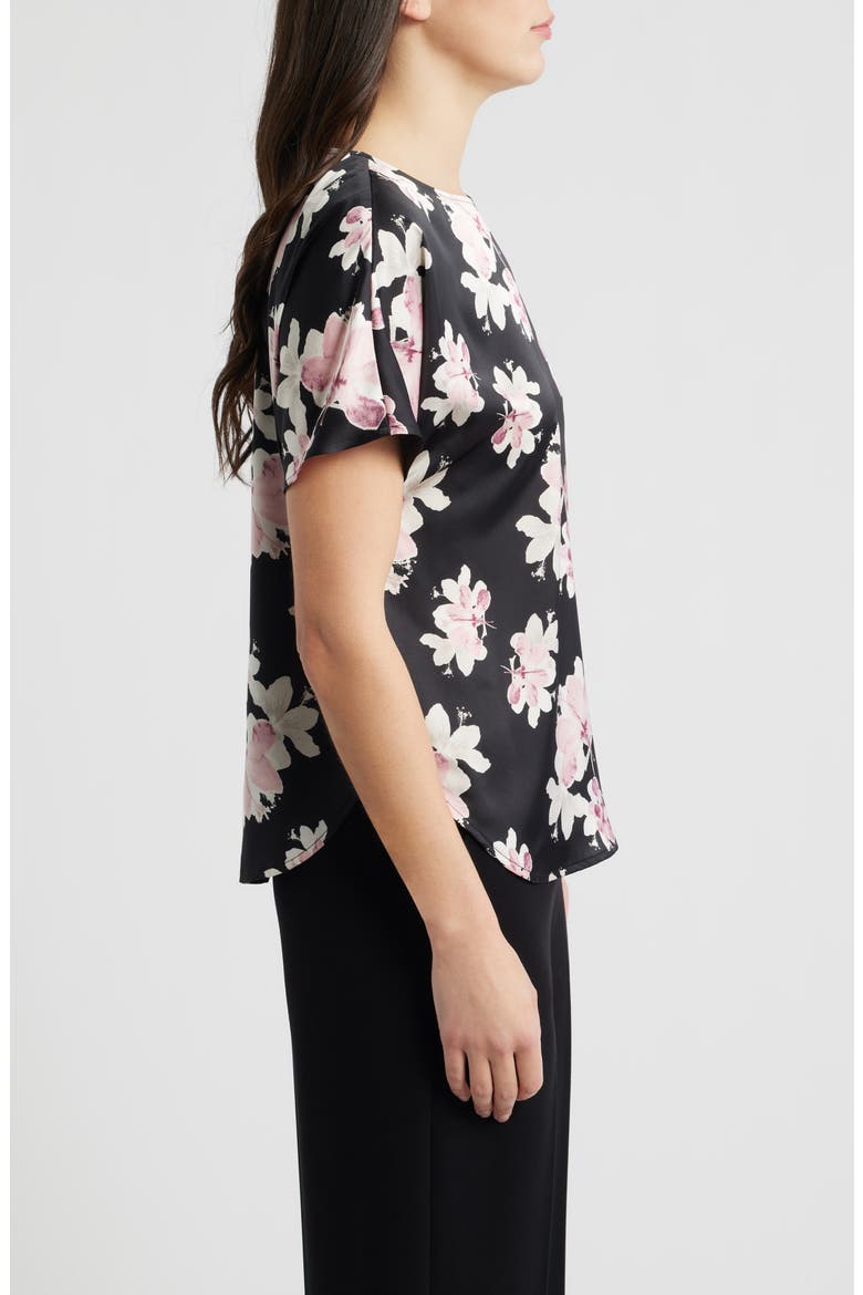 Floral Top, Alternate, color, ANNE BLACK MUTLI