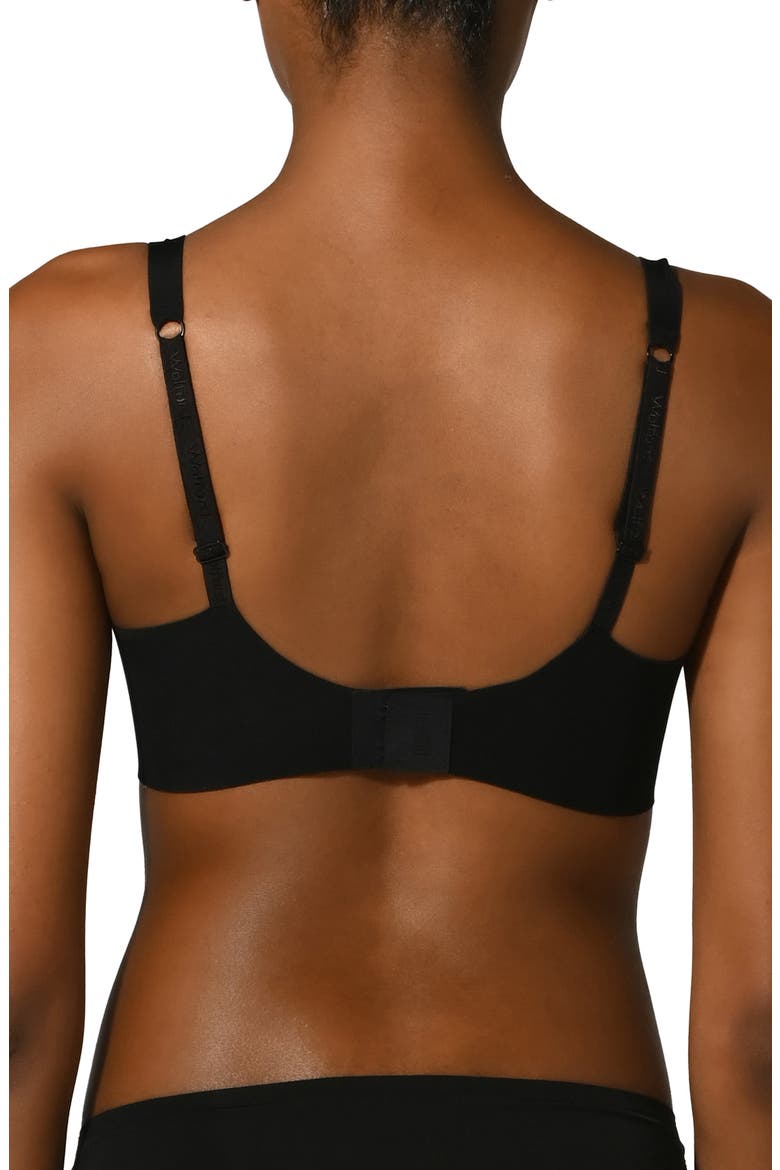 Pure 3W Underwire Bra, Alternate, color, BLACK