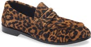 Saint Laurent Genuine Calf Hair Penny Loafer