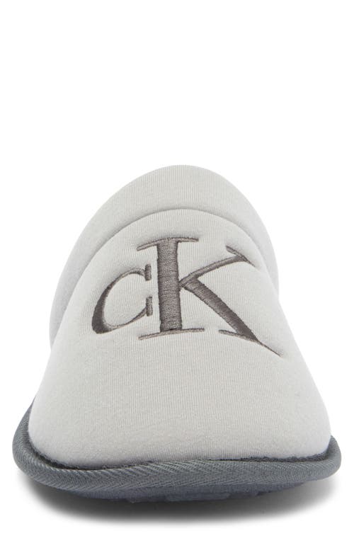 Calvin Klein Xenith Slipper In Gray