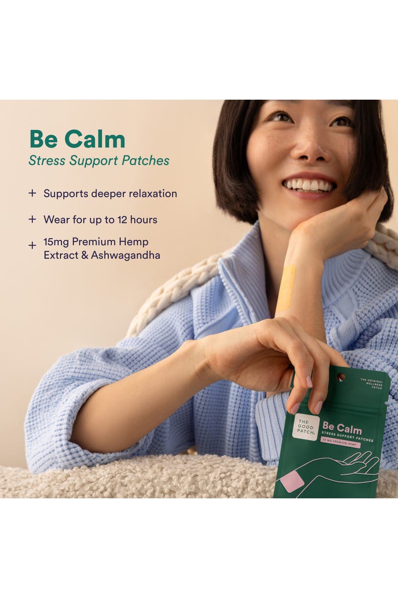 Be Calm Wellness Patch, Alternate, color, None
