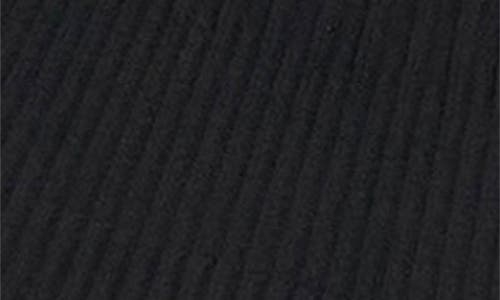 Cult Gaia Luka Cotton Rib Minidress In Black