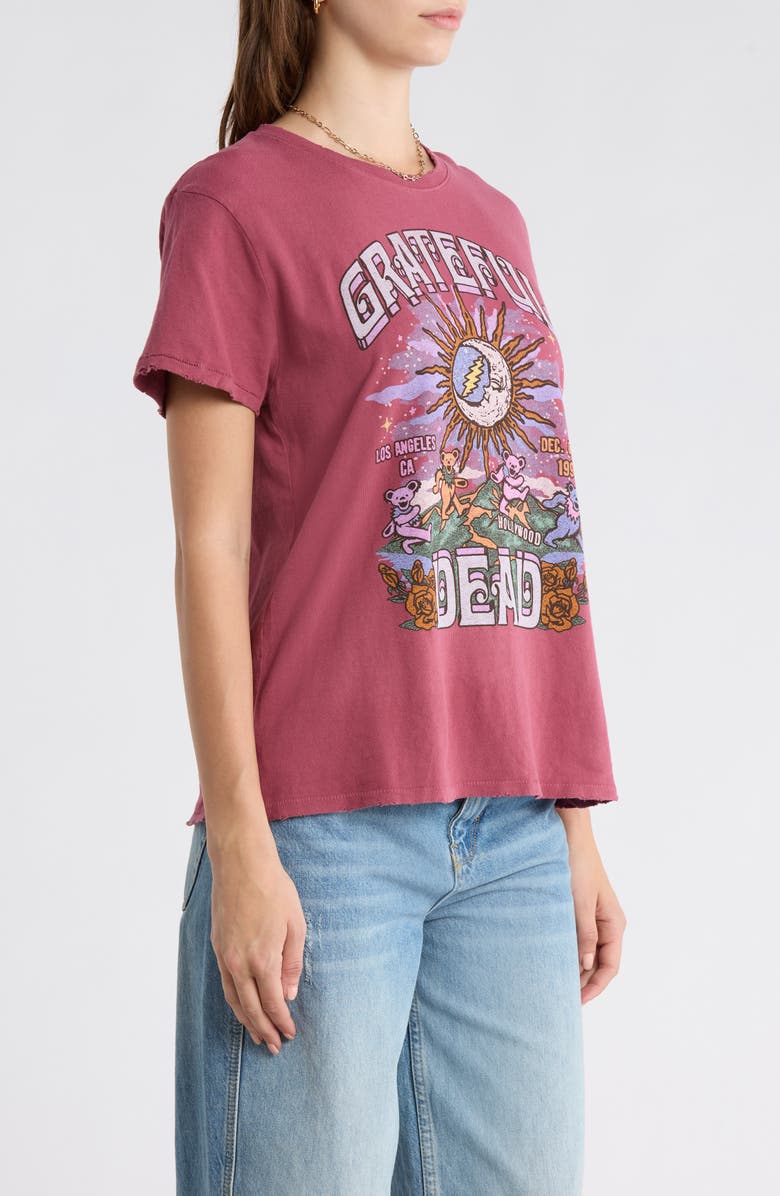 Junk Food Grateful Dead Graphic T-Shirt, Alternate, color, Roan Dead La
