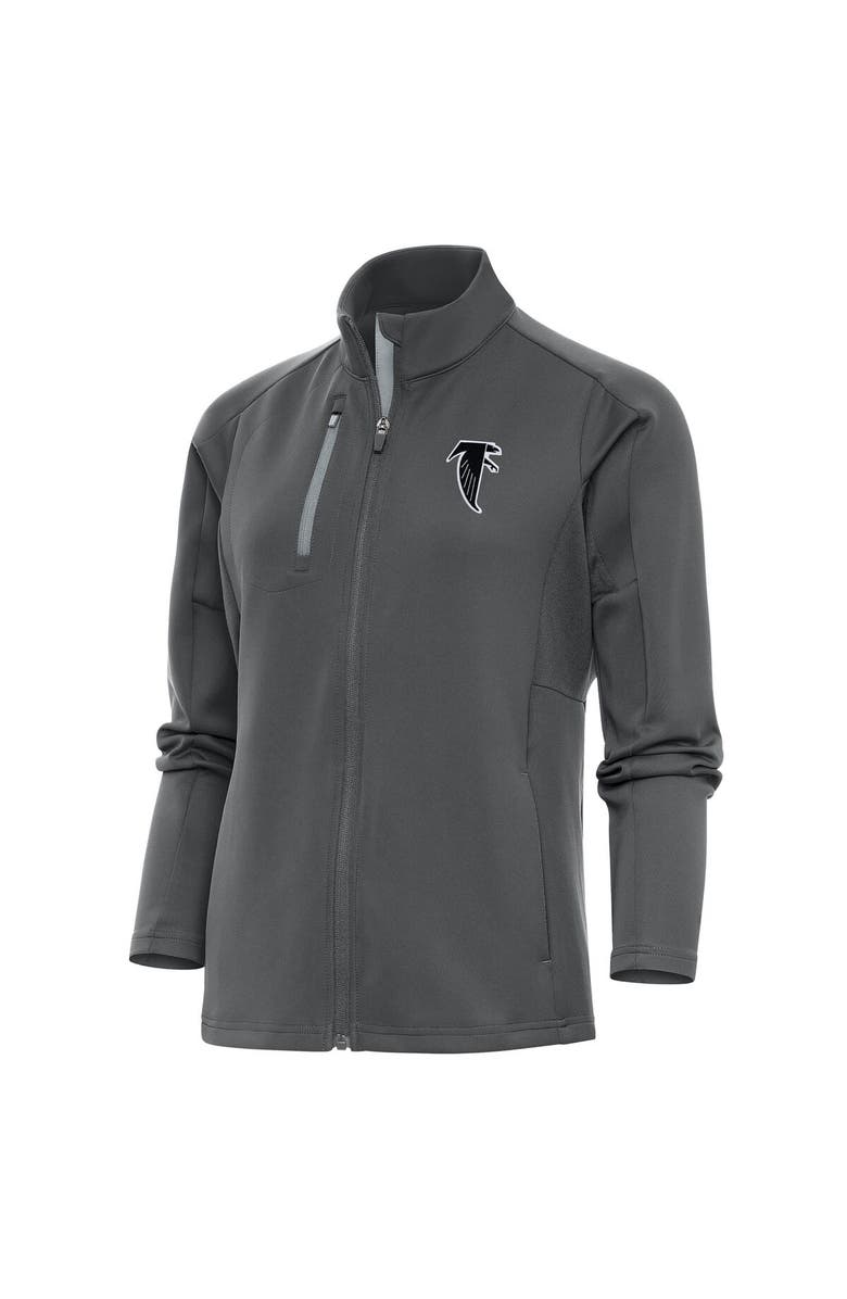 Veste Zippée Intégrale Femme Antigua Seattle Mariners - Noir/gris, Faux Col, Taille M (Parfait état)