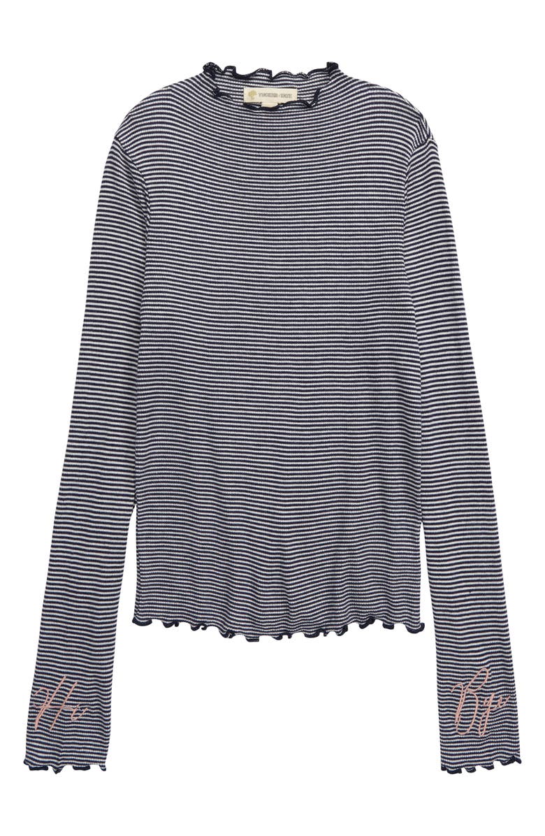 Tucker + Tate Embroidered Ribbed Top, Main, color,