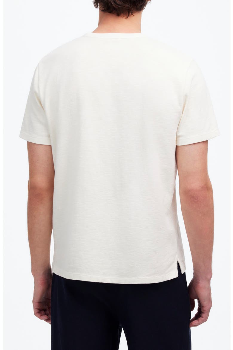 Heavyweight Cotton Slub T-Shirt, Alternate, color, VINTAGE IVORY