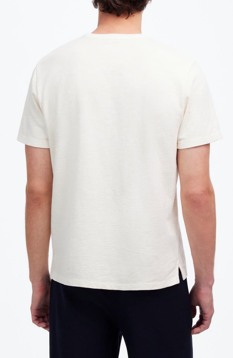 Madewell Heavyweight Cotton Slub T-Shirt, Alternate, color, Vintage Ivory