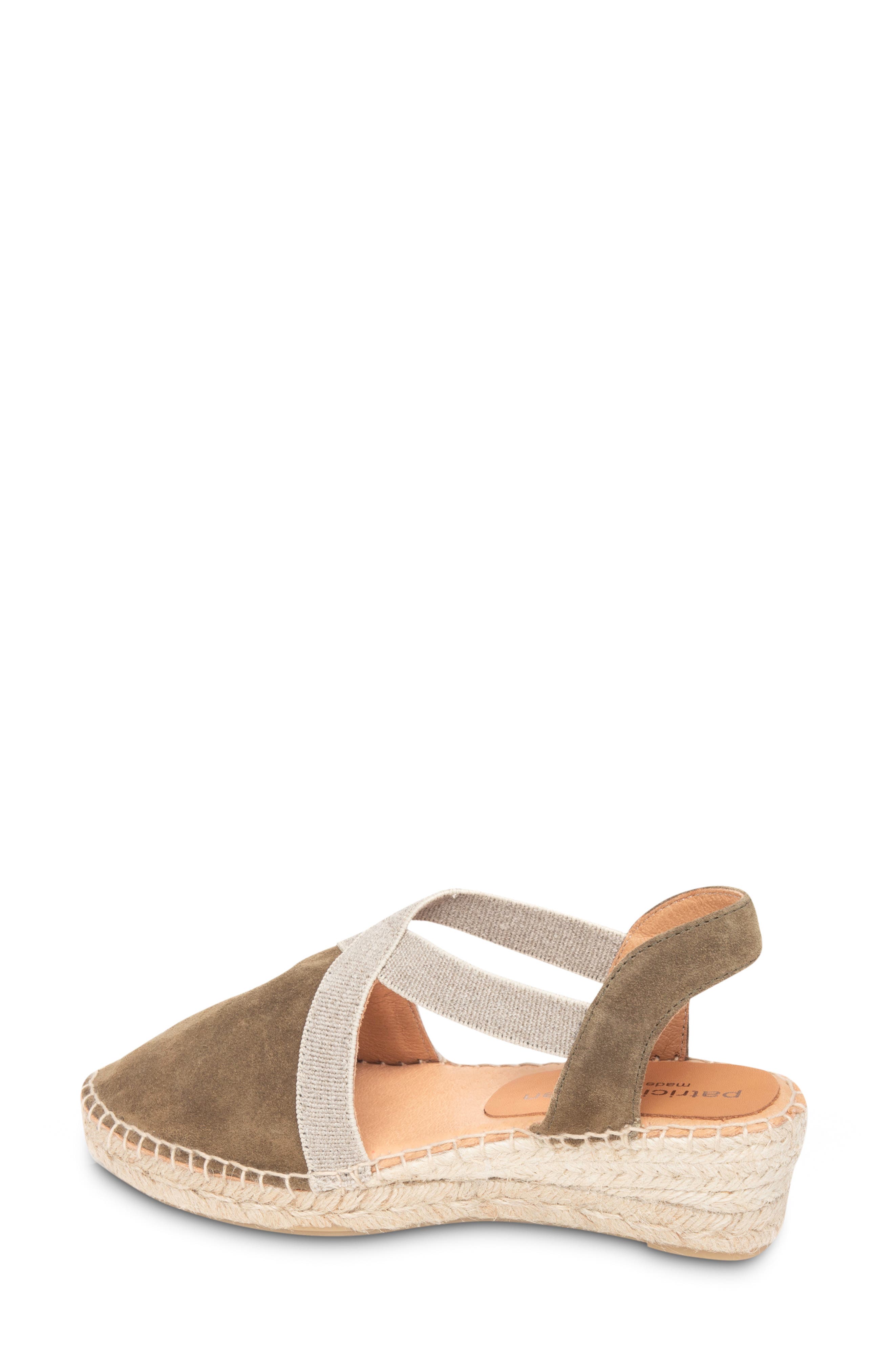 Grace Espadrille Wedge, Alternate, color, OLIVE