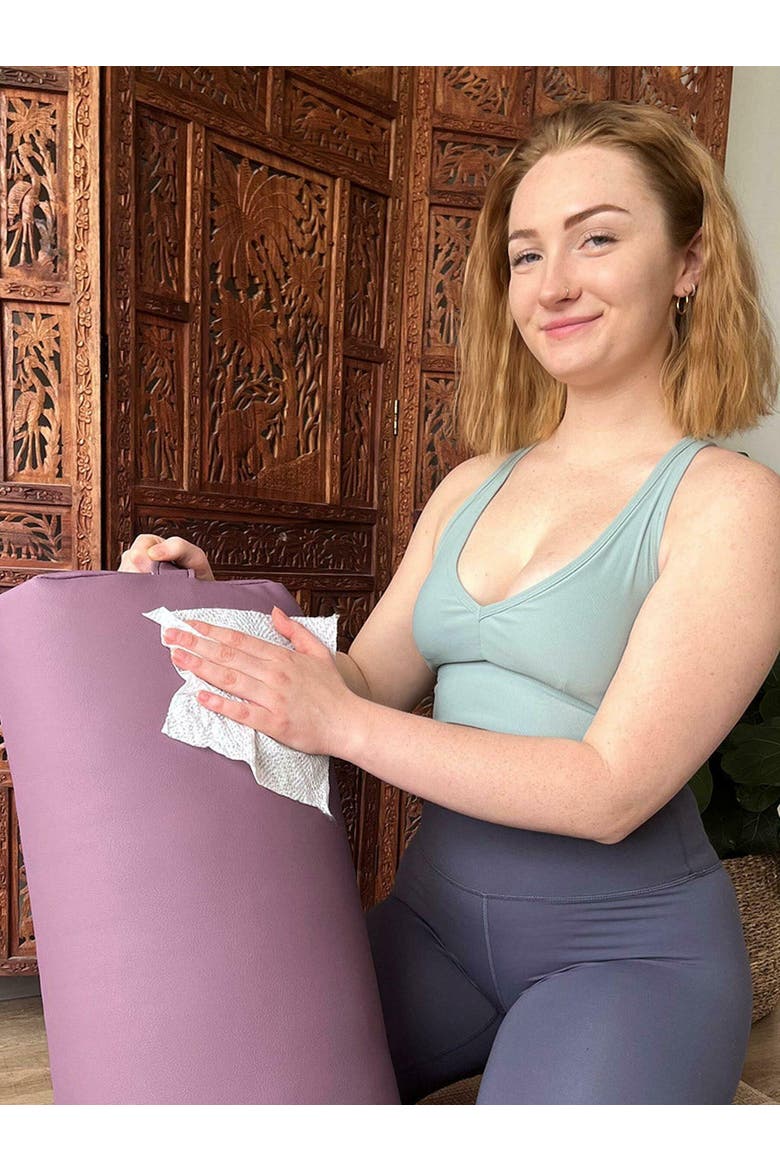 Standard Yoga Bolster, Alternate, color, Lotus