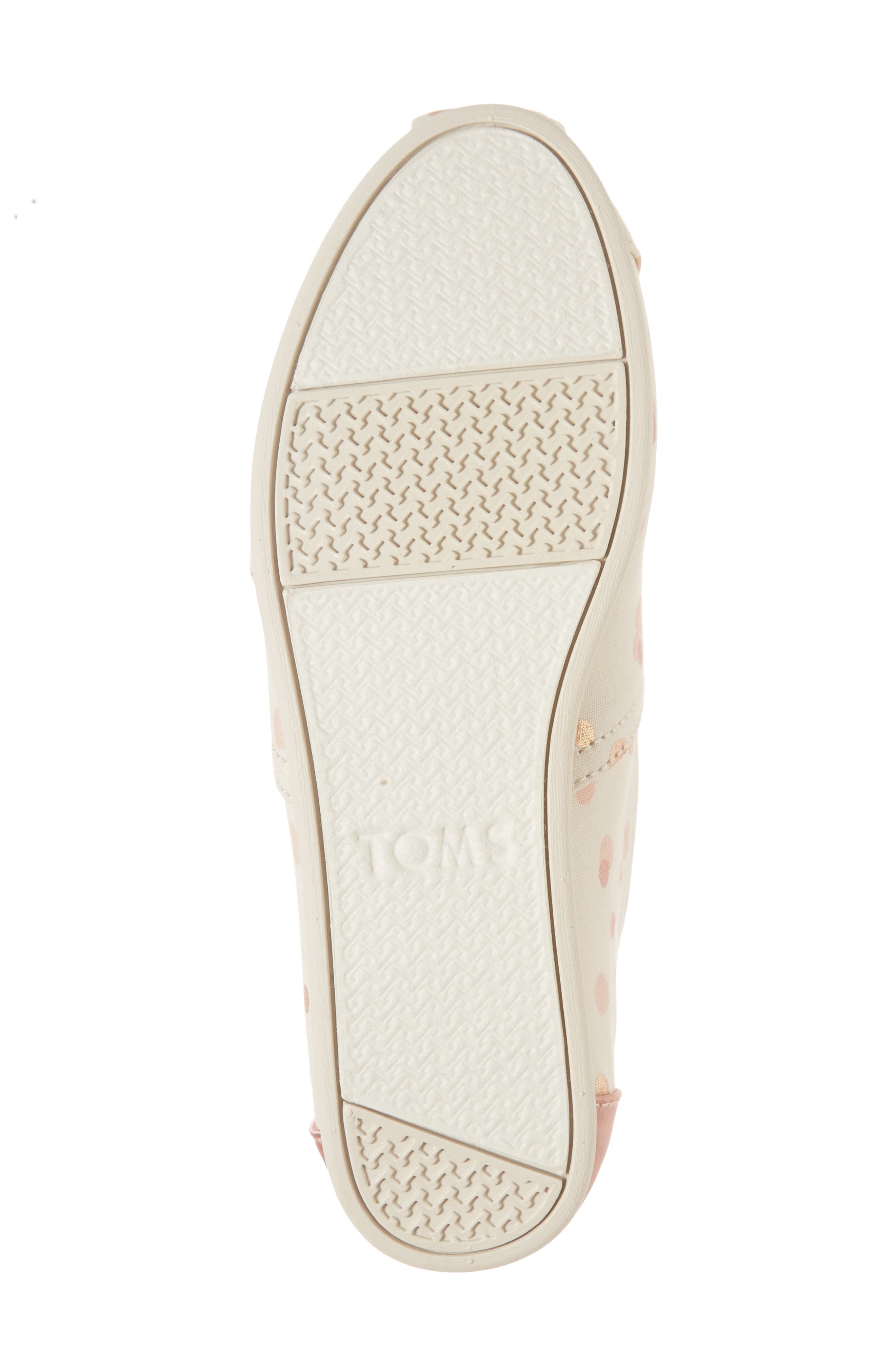 TOMS 'Classic - Metallic Burlap' Slip-On, Alternate, color, 