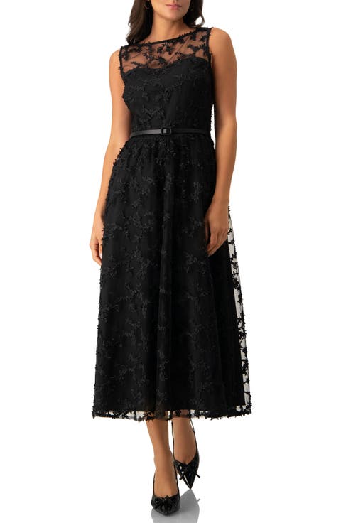 Sleeveless Textured Maxi Dress