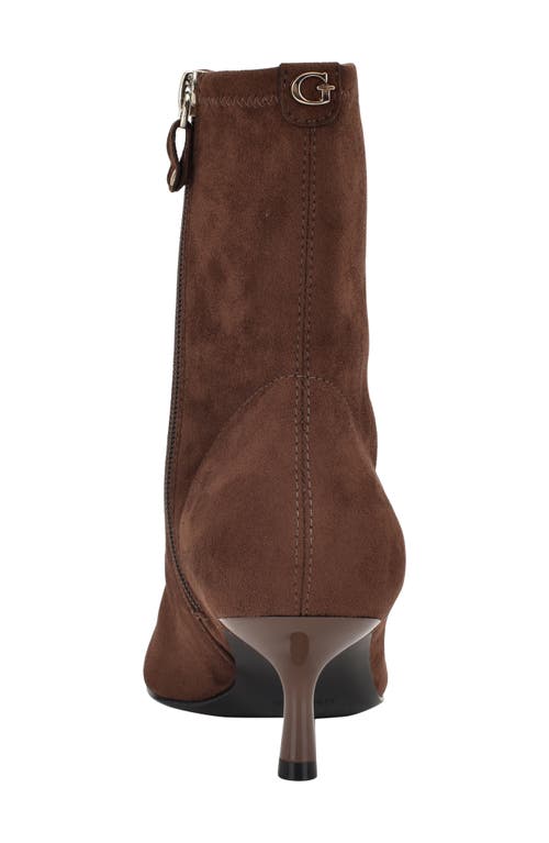 Guess Yanka Bootie In Brown