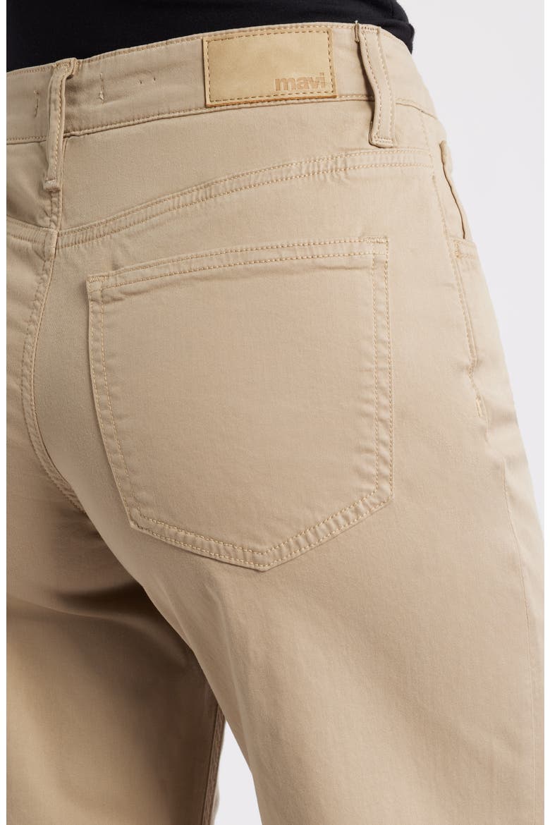 Alena High Waist Wide Leg Jeans, Alternate, color, FRENCH BEIGE SATEEN