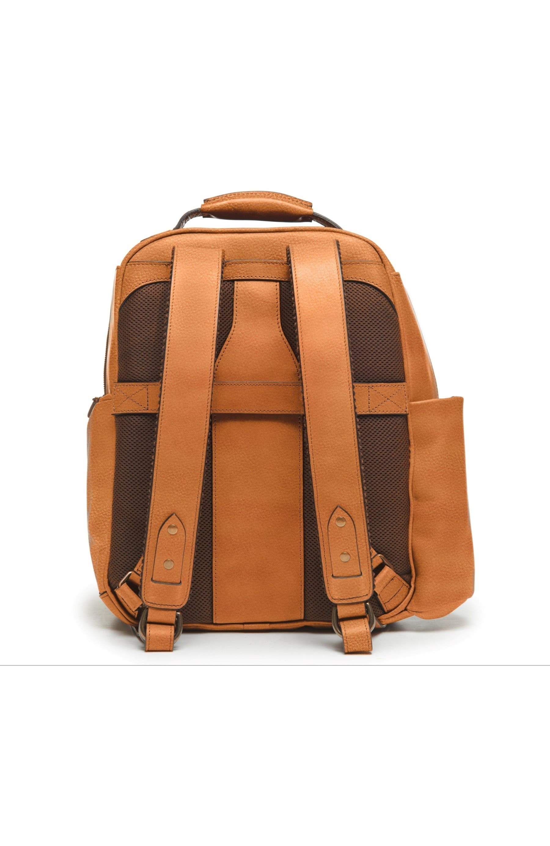 Mason Workday Leather Backpack, Alternate, color, Pebbled Tan