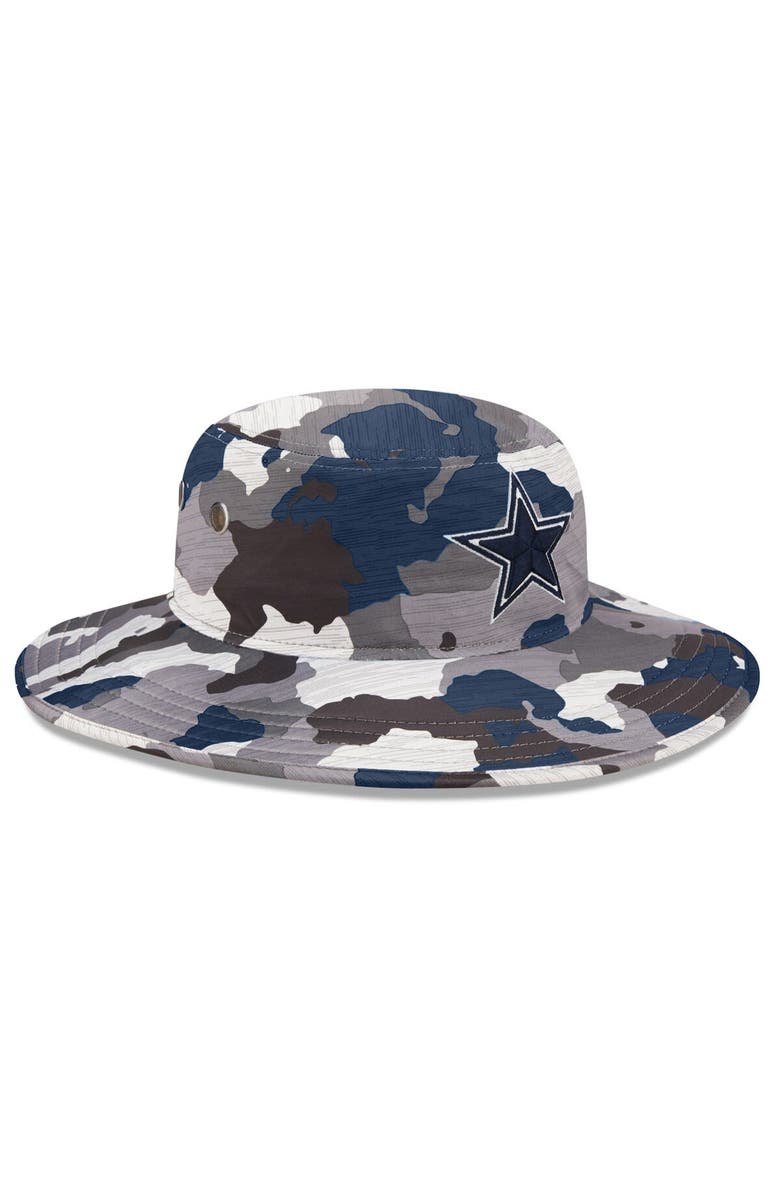 New Era Men's New Era Camo Dallas Cowboys 2022 NFL Training Camp Official Panama Bucket Hat, Alternate, color, 