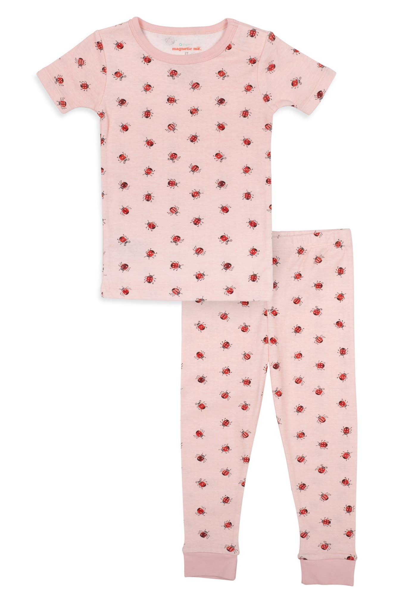 Magnetic Me Kids' Lucky Charm Magnetic Organic Cotton Two-Piece Pajamas