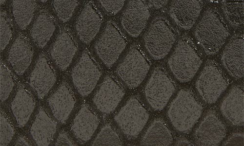 Tom Ford T-line Python Embossed Leather Card Case In 1n001 Black