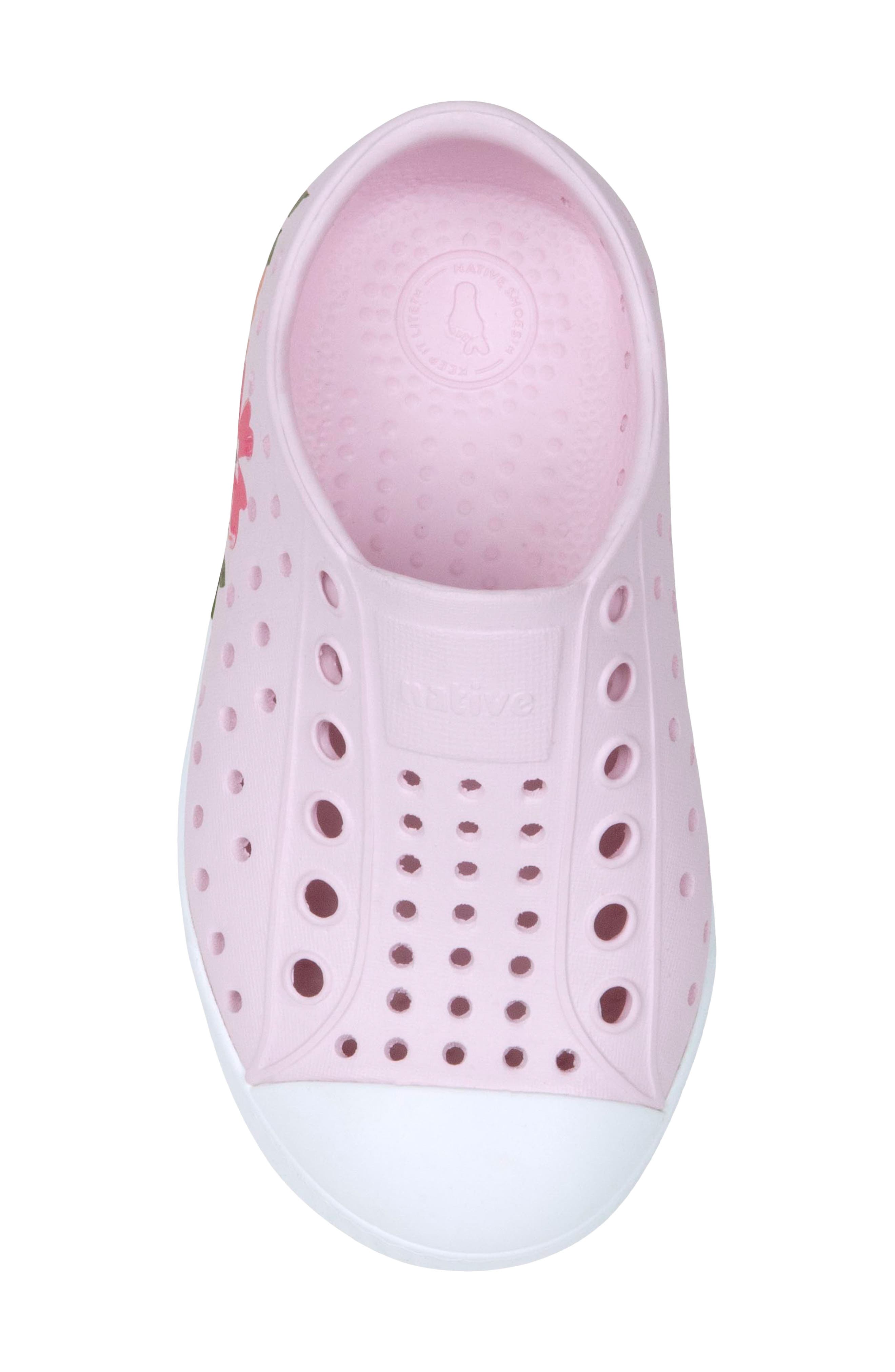 Jefferson Water Friendly Slip-On Sneaker, Alternate, color, BARELY PINK/ WHITE/ MALIBU FLO