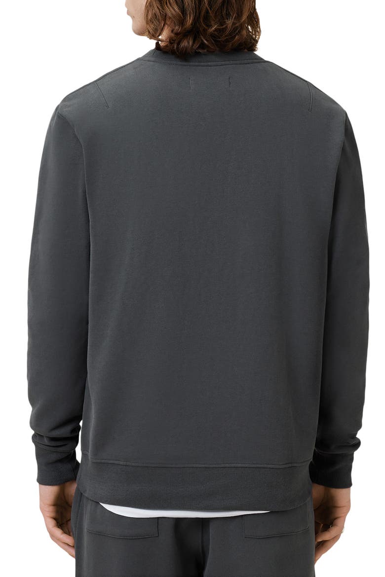 Raven Crewneck Sweatshirt, Alternate, color, CARTER GREY