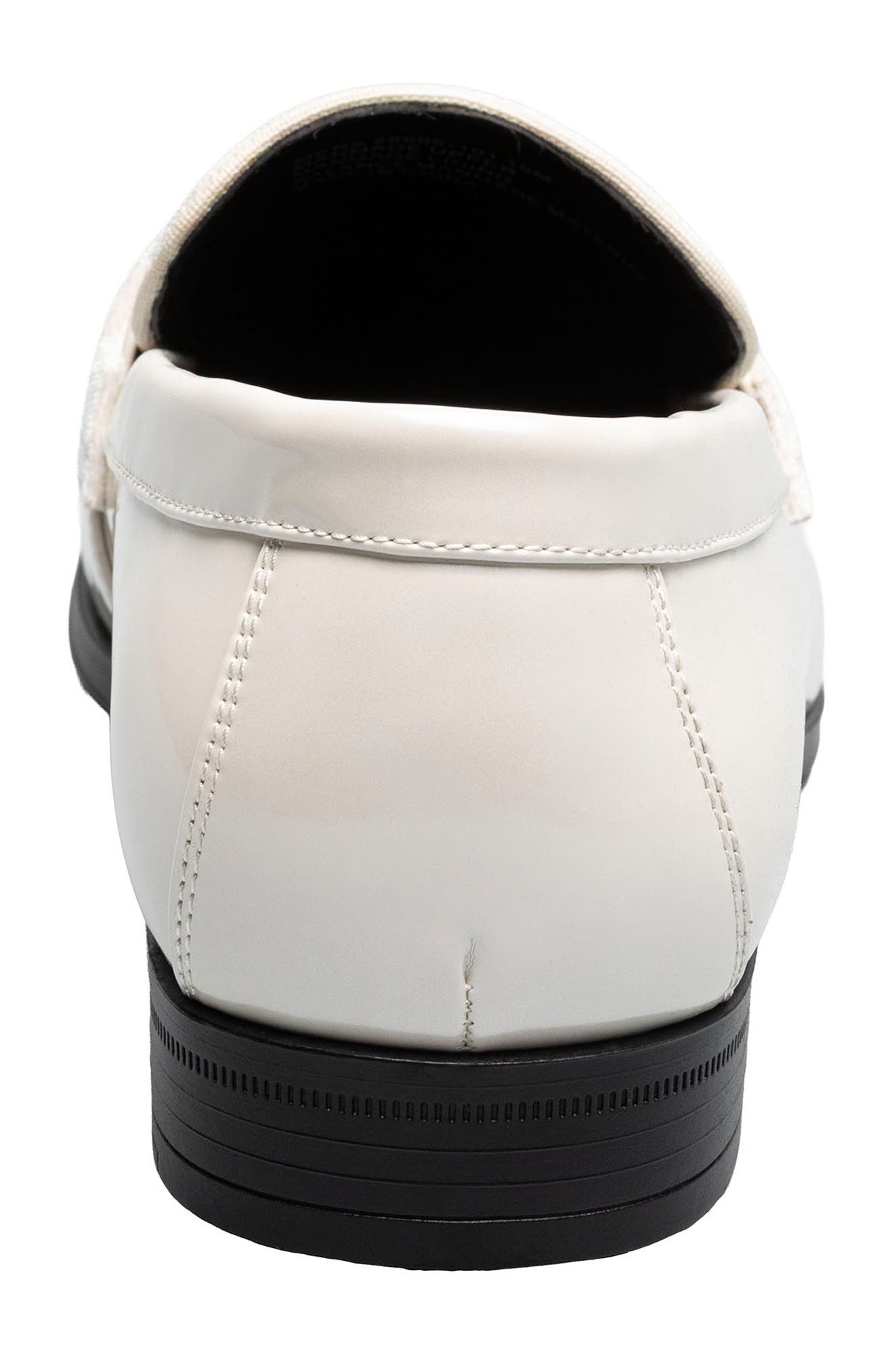 Stacy Adams Spratley Saddle Loafer, Alternate, color, Ivory