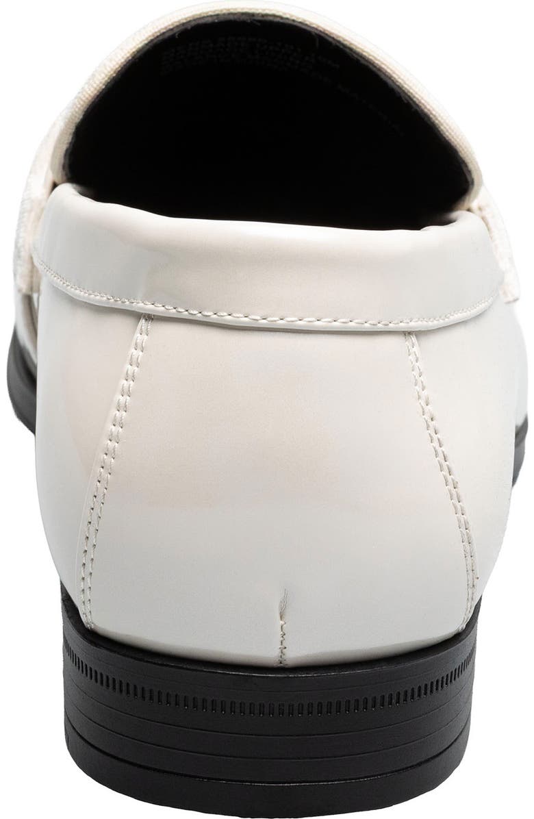 Stacy Adams Spratley Saddle Loafer, Alternate, color, Ivory