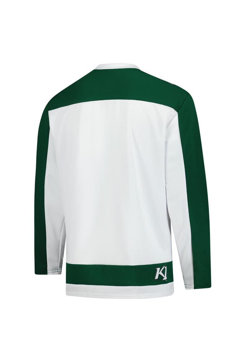 Men's White Michigan State Spartans Home Replica Hockey Jersey, Alternate, color, White