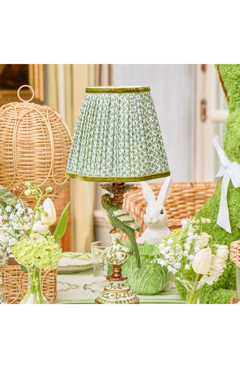 Mrs. Alice Parrot Rechargeable Lamp, Alternate, color, Olive