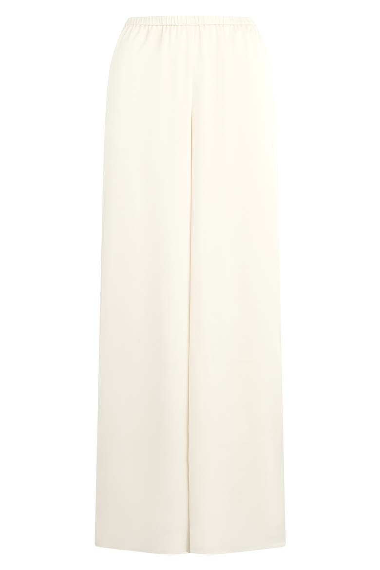 The Everything Satin Wide Leg Pants, Alternate, color, IVORY