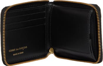 Comme des Garçons Wallets Lenticular Tartan Coated Leather