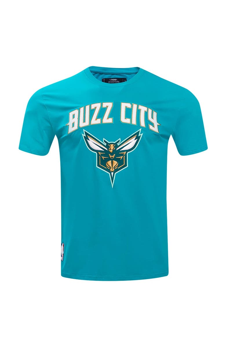 PRO STANDARD Men's Pro Standard Teal Charlotte Hornets 2023 City Edition T-Shirt, Alternate, color, Teal