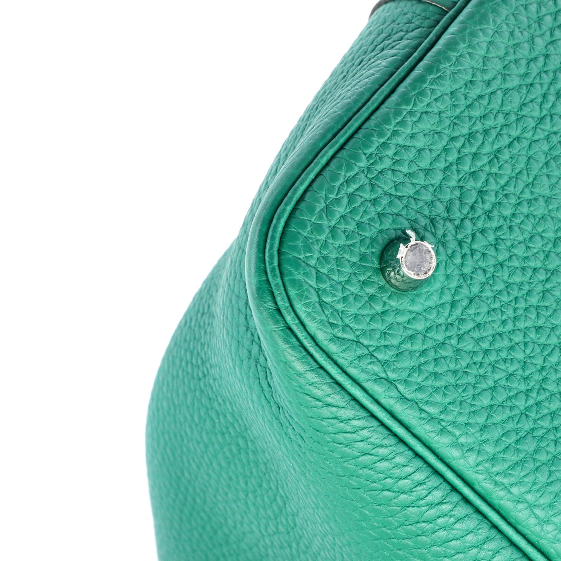 Pre-Owned Hermes Picotin Lock Bag Clemence MM, Alternate, color, Vert Vertigo