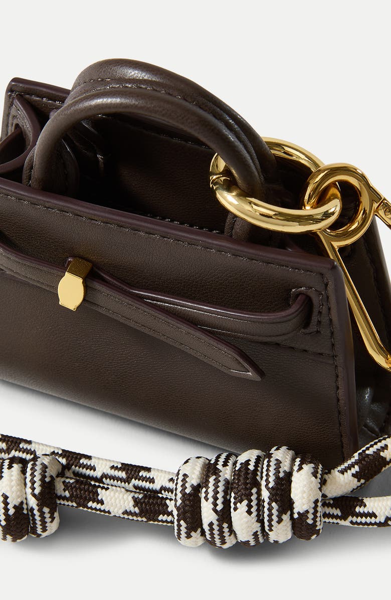 Veronica Beard Dash Bag Charm, Alternate, color, Espresso Multi