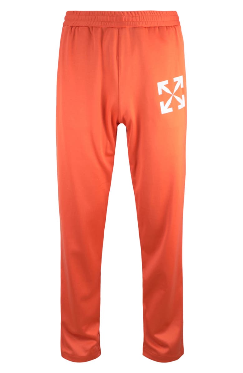 Off-White Single Arrow Slim Track Pants, Main, color, Orange