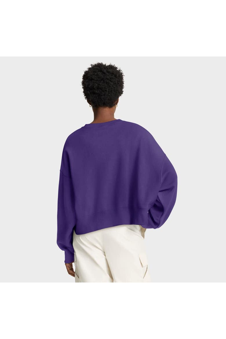 Women's Nike Purple LSU Tigers Oversized Phoenix Arch Pullover Sweatshirt, Alternate, color, Purple