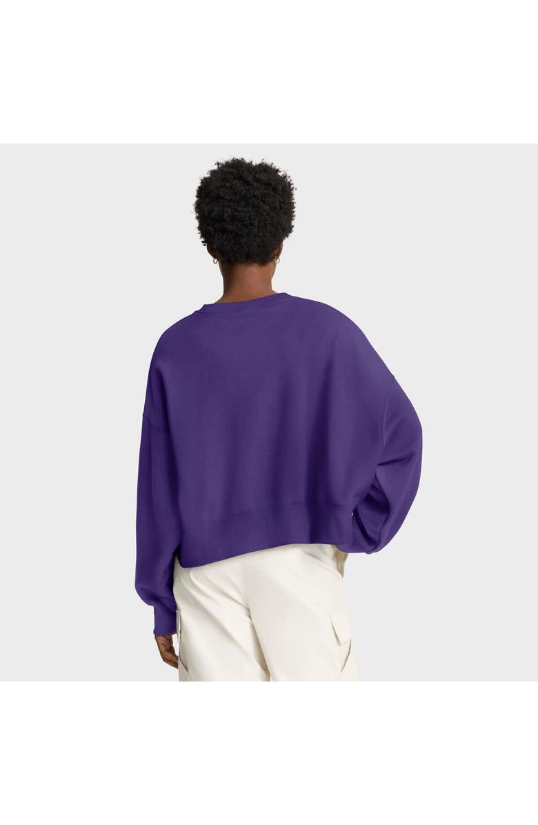 Nike Women's Nike Purple LSU Tigers Oversized Phoenix Arch Pullover Sweatshirt, Alternate, color, Purple