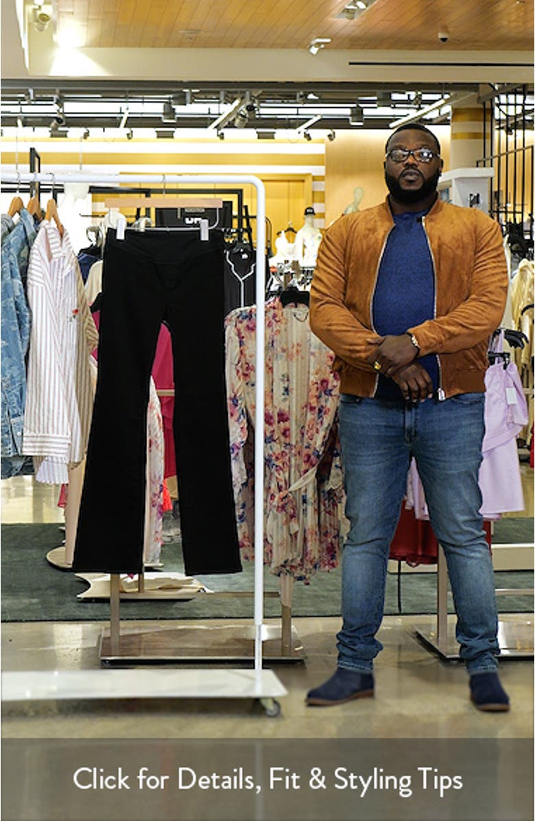 Over the Bump Flare Maternity Jeans, sales video thumbnail