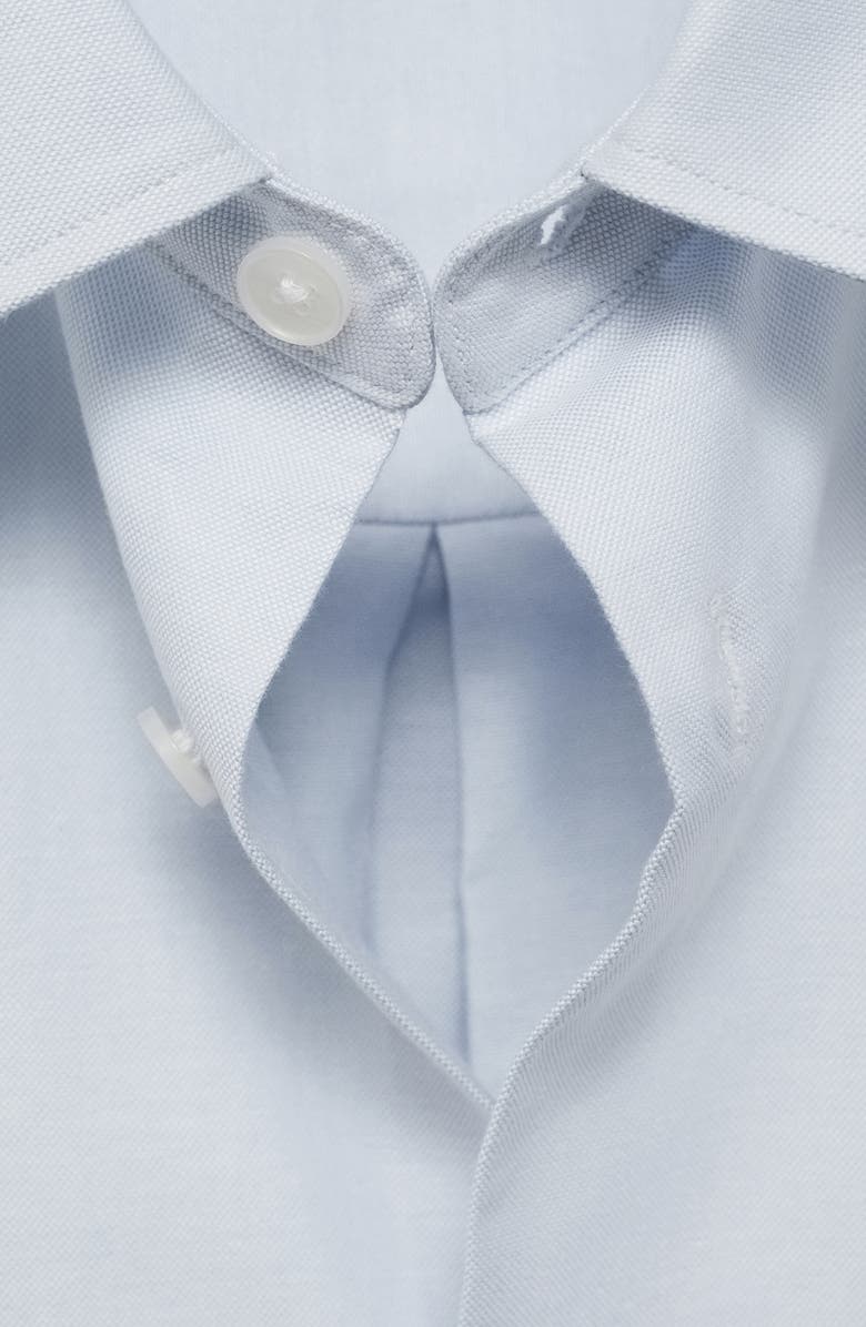 MANGO Regular Fit Oxford Button-Up Shirt, Alternate, color, 