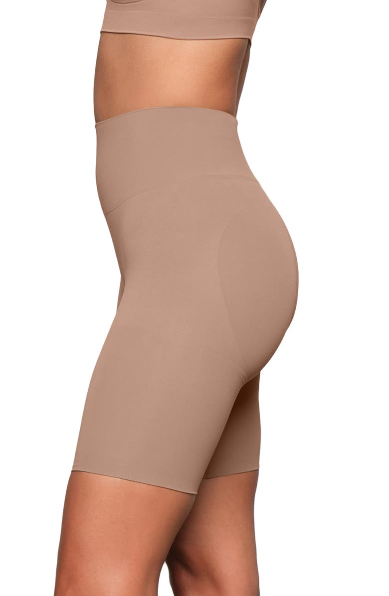 SKIMS Butt Enhancing Lifting Shorts, Alternate, color, Sienna