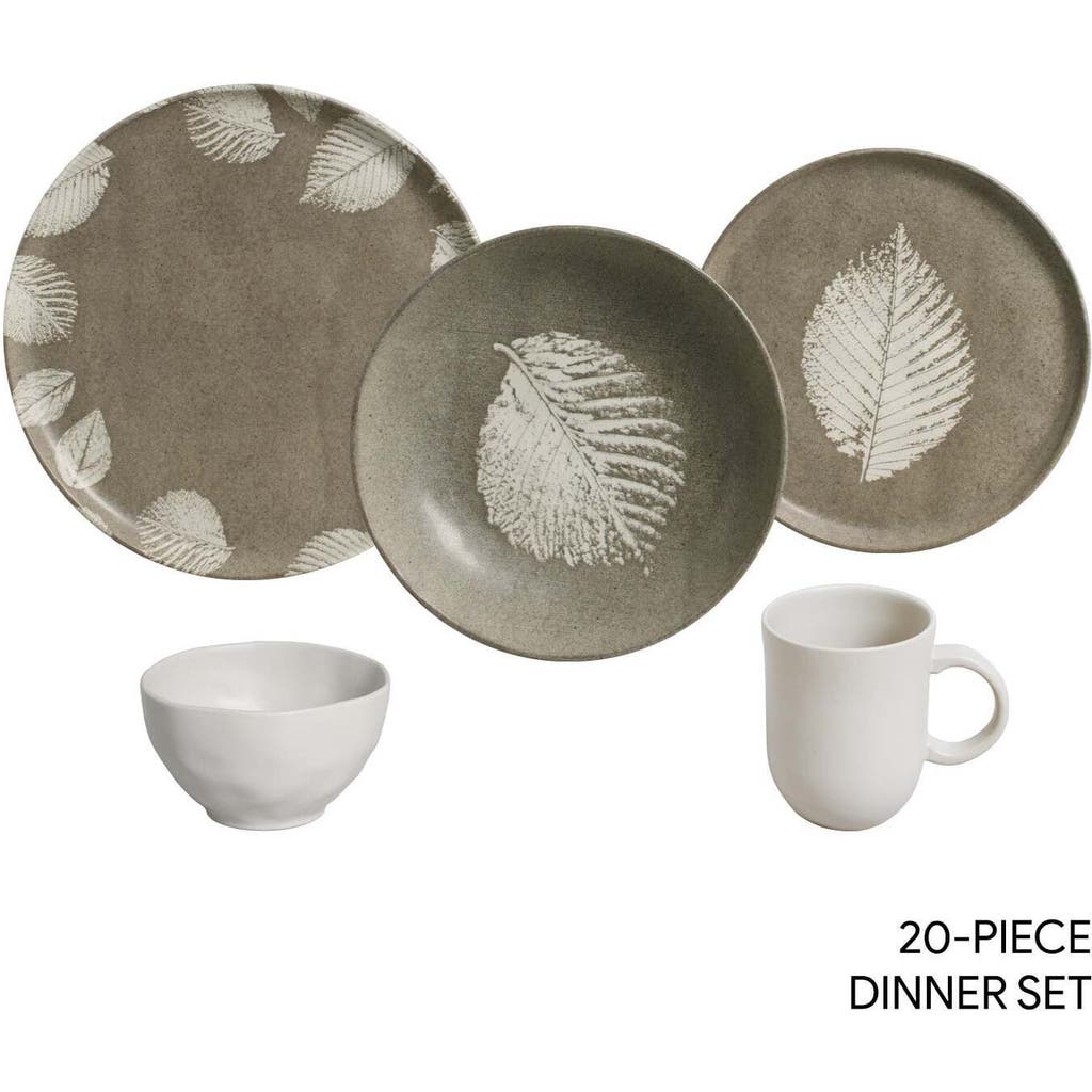 Porto Brasil 20 Pc. Dinnerware Set in Seiva  product