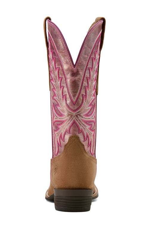 Ariat Rock Creek Western Boot In Brown