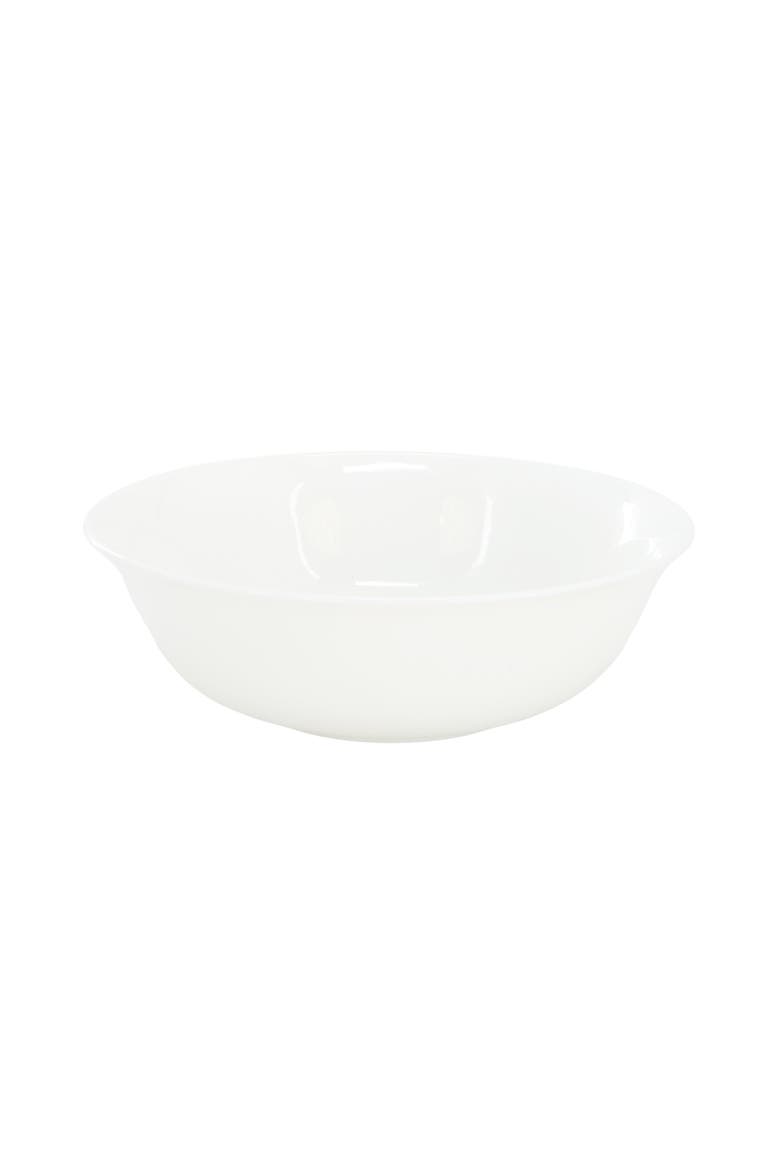 Ultra White Shadow 12 Piece Opal Glass Dinnerware Set, Alternate, color, White