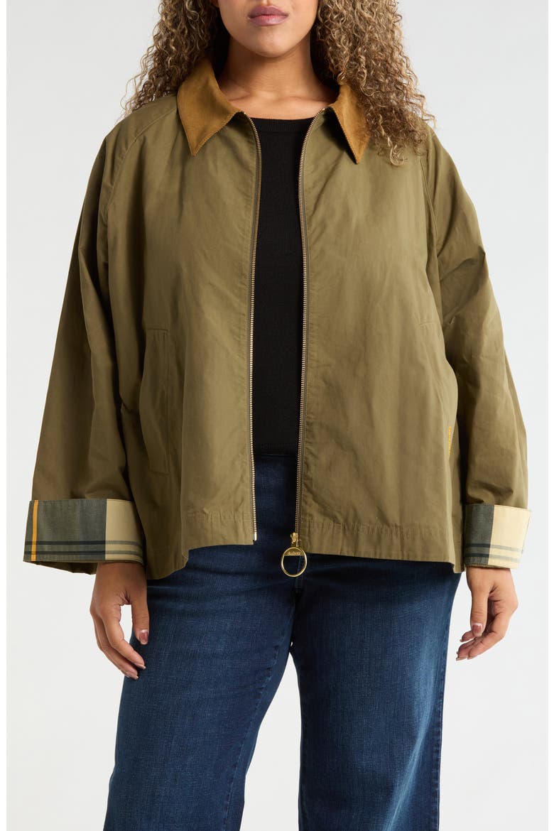 CATLIN CASUAL JACKET PLUS, Main, color, DUSKY GREEN/ ANCIENT