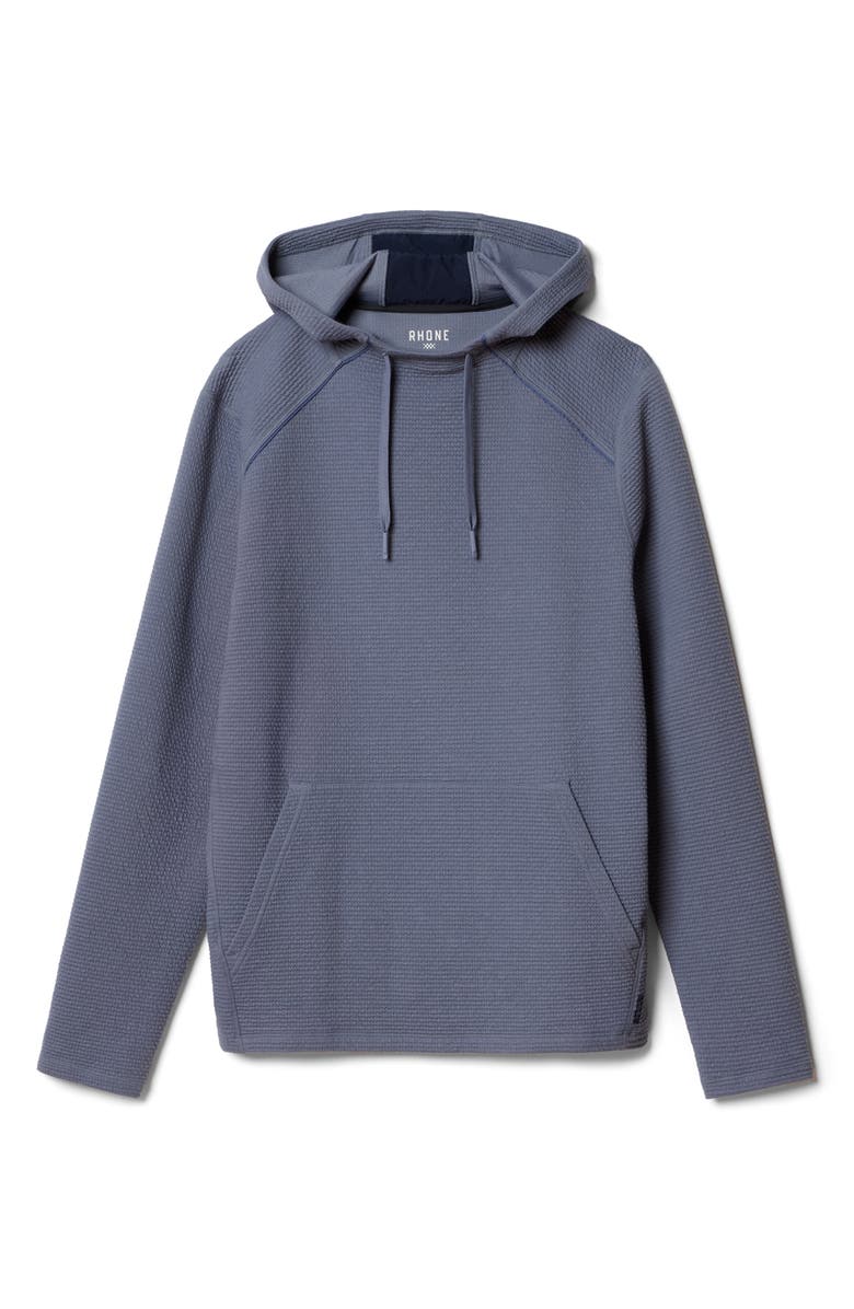 Rhone Tribeca Stretch Hoodie, Alternate, color, Folkstone Gray