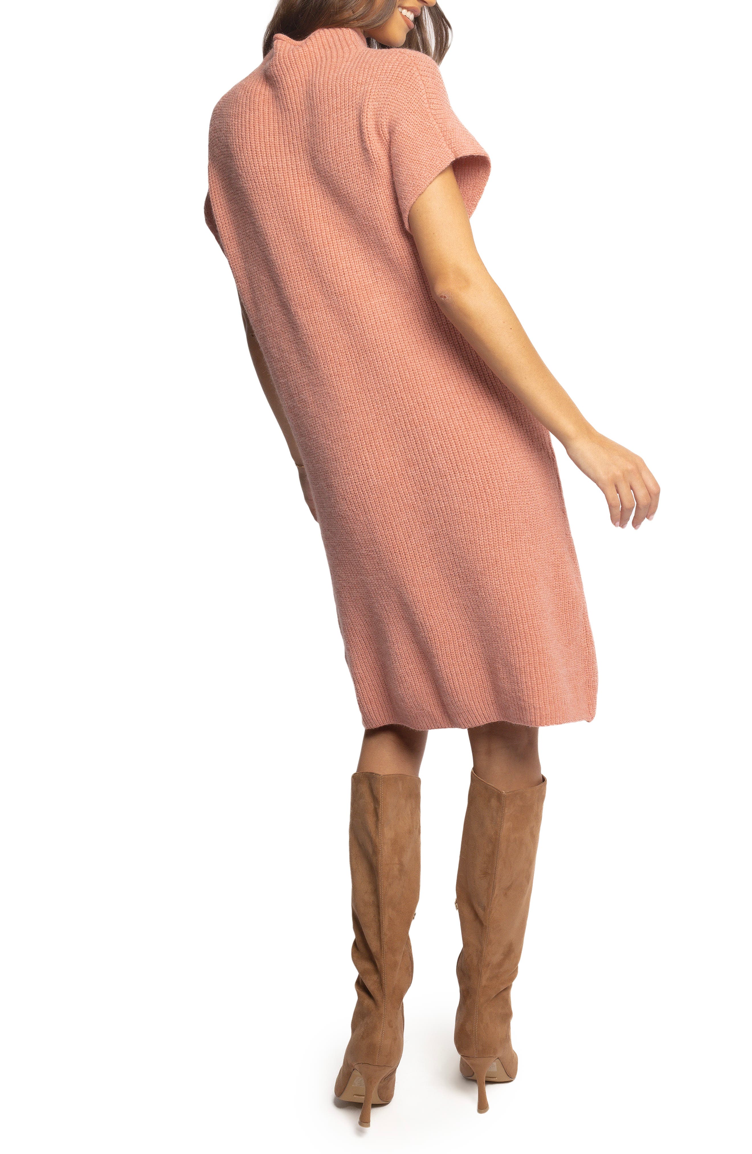 Wright Mock Neck Sweater Dress - image 2