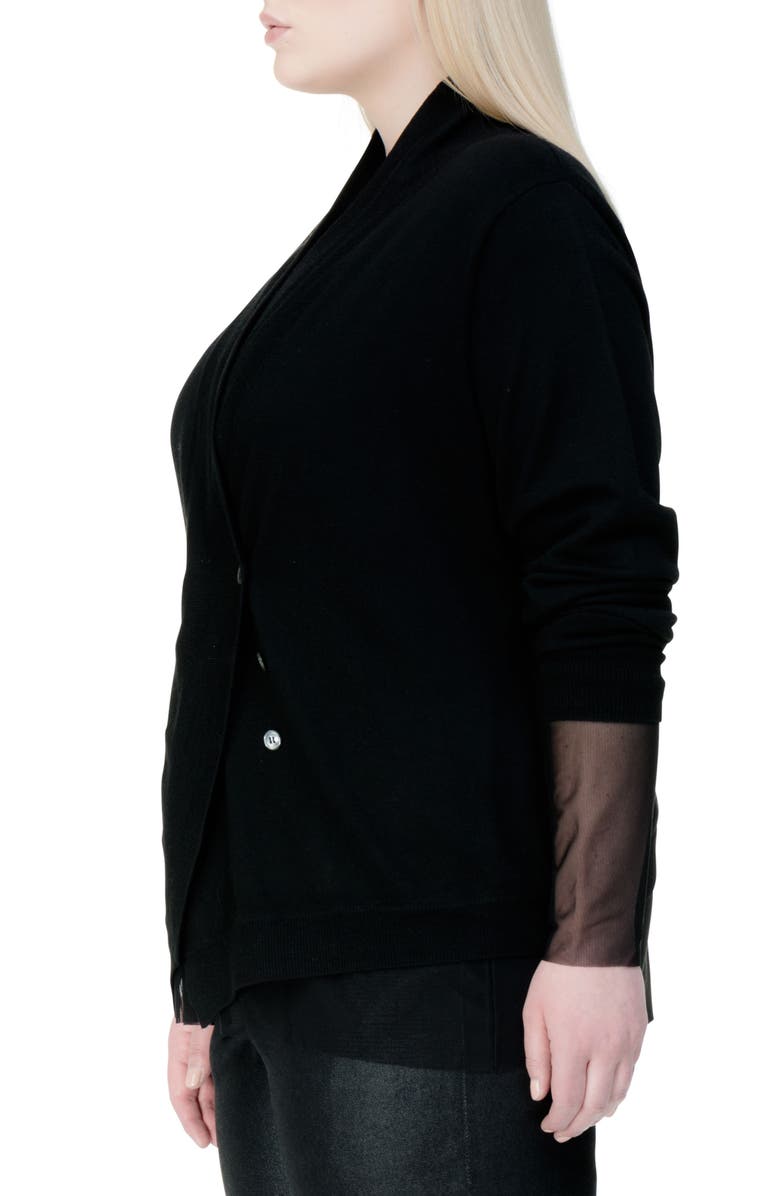 Universal Standard Curved Merino Wool Cardigan, Alternate, color, 